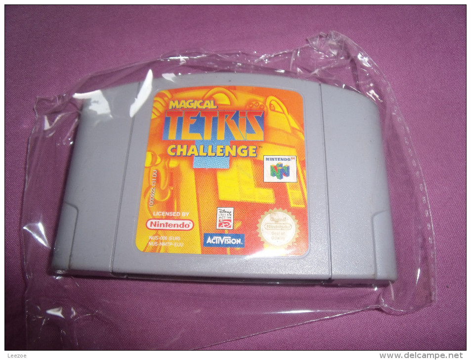 Nintendo N64, Magical Tetris Challenge - N64 - - Nintendo 64