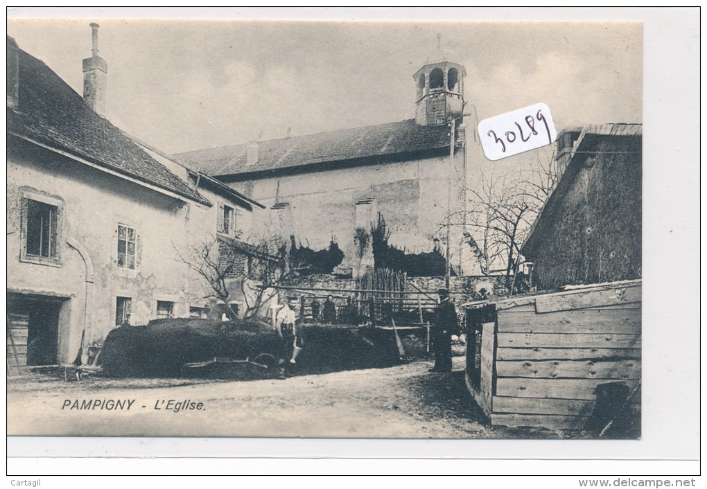 CPA -30289- Suisse  -  Pampigny - Eglise - Pampigny