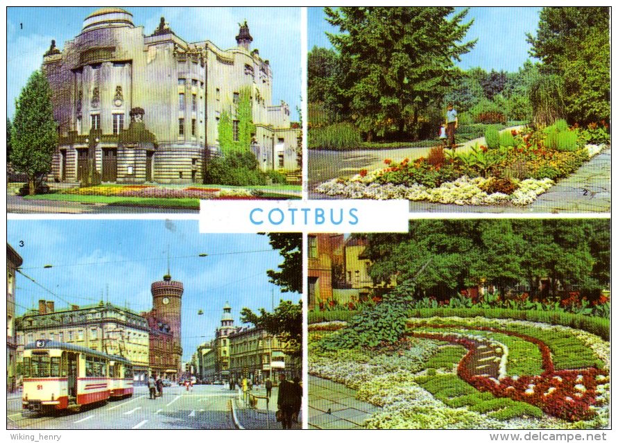 Cottbus - Mehrbildkarte 4 - Cottbus