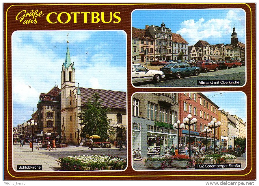 Cottbus - Mehrbildkarte 5 - Cottbus