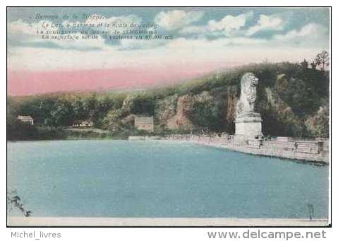 Barage De La Gileppe - Route De Jalhay - Circulé En 1927 - Ed Legia - Couleurs - Dos Séparé - TBE - Jalhay