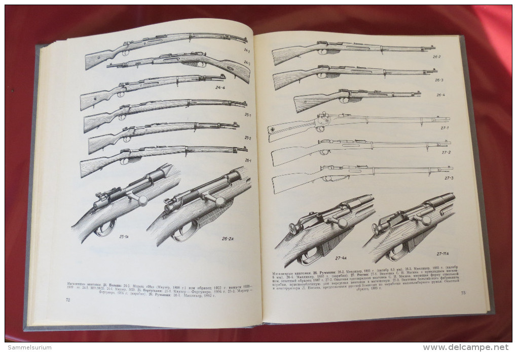 "Gewehre Und Maschinengewehre" Original In Kyrillischer Schrift - Técnico