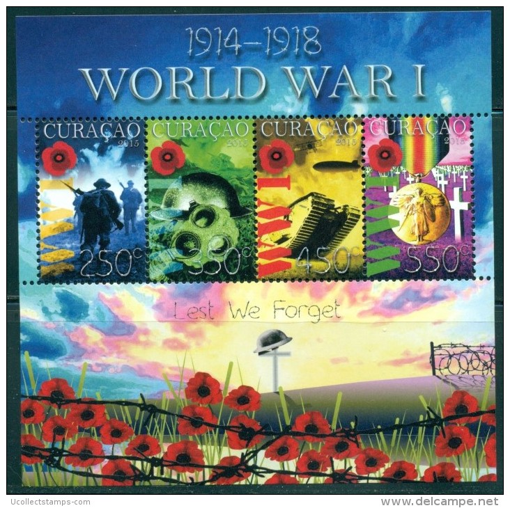 Curacao   2015     WWII           Postfris/mnh/neuf - Neufs