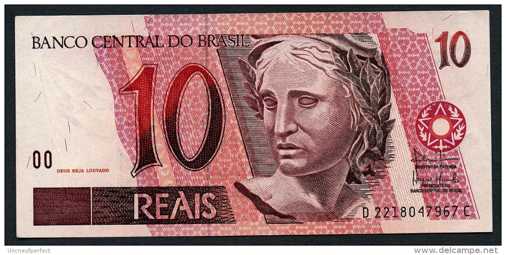 Brésil P 245Ah 10 Reais  2003 * UNC * N° D2218047967C . - Brazil