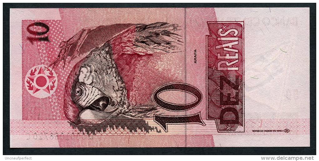 Brésil P 245Ah 10 Reais  2003 * UNC * N° D2218047967C . - Brazil