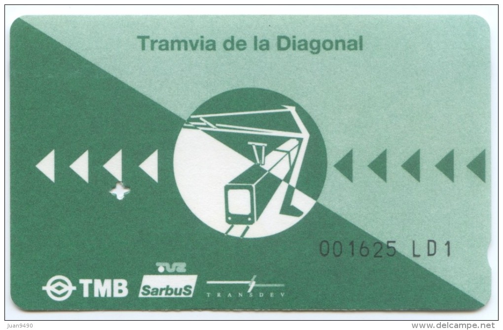 TT -TICKET DE TRANSPORTE DE BARCELONA - Europe