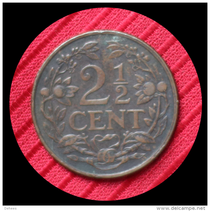 2 1/2 Cent Pays Bas 1913 - Trade Coins