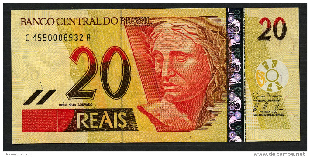 Brésil P 250f  20 Reais   2010 * UNC * N° C 4550006932A . - Brasilien