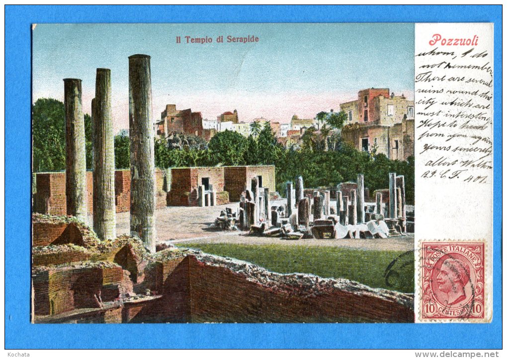 AVR414, Pozzuoli, Il Tempio Di Serapide,  Circulée 1919 - Pozzuoli