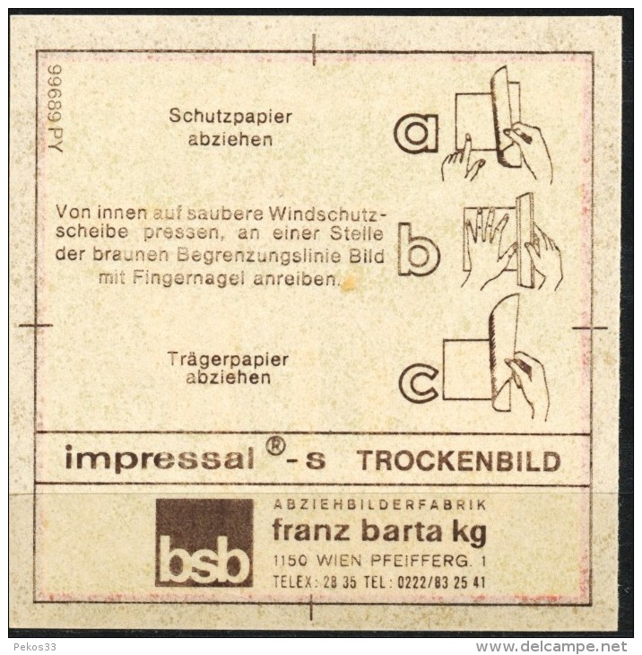 Aufkleber  Brennerautobahn - Sonstige & Ohne Zuordnung