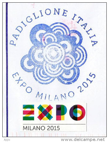 ITALIE. EXPO MILANO 2015. Padiglione Italia, Belle Lettre Du Pavillon Italien à Milan, Avec Tampon Officiel EXPO - 2015 – Milan (Italy)