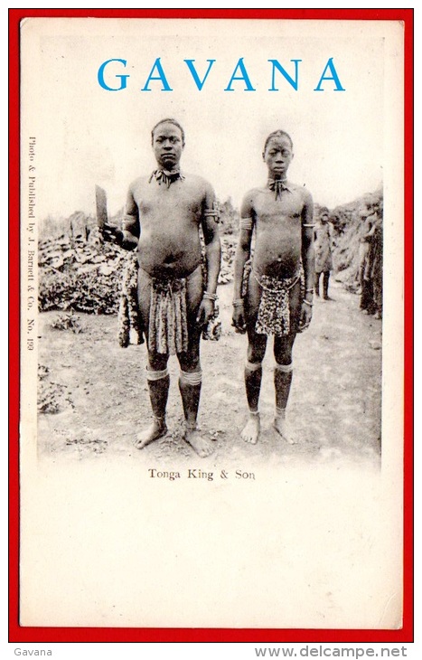 Iles TONGA - Tonga King &amp; Son - Tonga