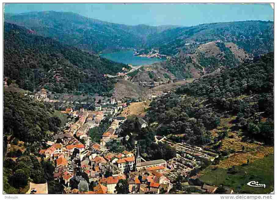 48 - Villefort - Vue Générale Aérienne - Au Fond Le Lac - Voir Scans Recto-Verso - Villefort