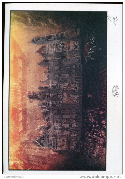 Magnifique  Serigraphie  Ex Libris  21x30   Cm Signe  Siro - Screen Printing & Direct Lithography