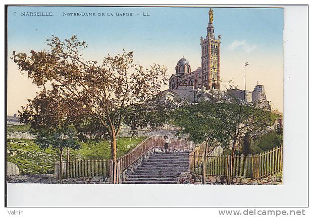 Marseille - Notre-Dame De La Garde, Funicolare E Vergine