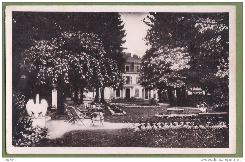 CPA (type Photo) - AIN - DIVONNE LES BAINS - PARIS-ROME - LE PARC - Petite Animation - éditions Cochois Tabacs - Divonne Les Bains