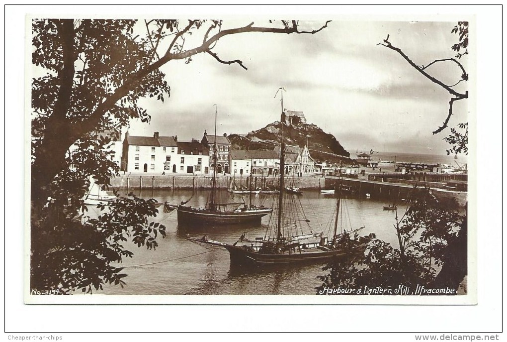 Ilfrcombe - Harbour & Lantern Hill - WHS - (C174) - Ilfracombe