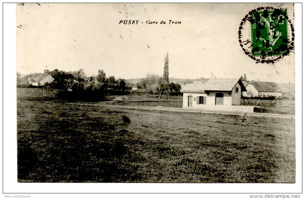 PUSEY HAUTE SAÔNE Gare Du Tram  . Chemin De Fer Tramway - Other & Unclassified