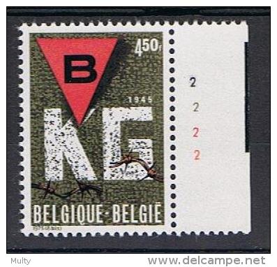 Belgie OCB 1768 (**) Met Plaatnummer 2. - 1971-1980