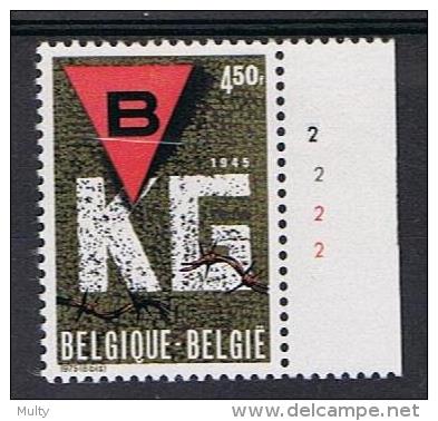 Belgie OCB 1768 (**) Met Plaatnummer 2. - 1971-1980