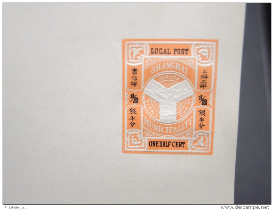 CHINE - Entier Postal ( Bande ) De La Poste Local De Shangai - Lot P12276 - Briefe U. Dokumente