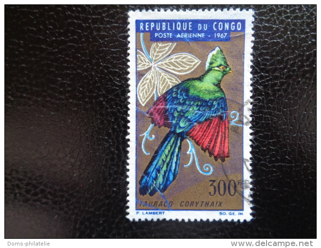 Congo 1967 Poste Aérienne N°53 Oblitéré - Oblitérés