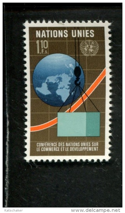 342431948 UNO GENEVE -  POSTFRIS MINT NEVER HINGED POSTFRISCH EINWANDFREI YVERT 57 - Autres & Non Classés