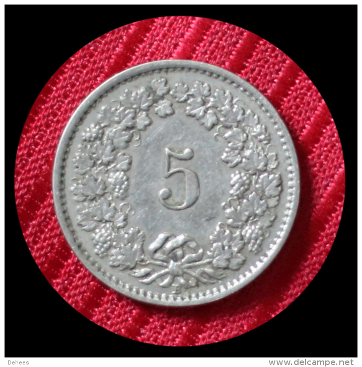 5 Rappen Suisse 1932 B - Otros & Sin Clasificación