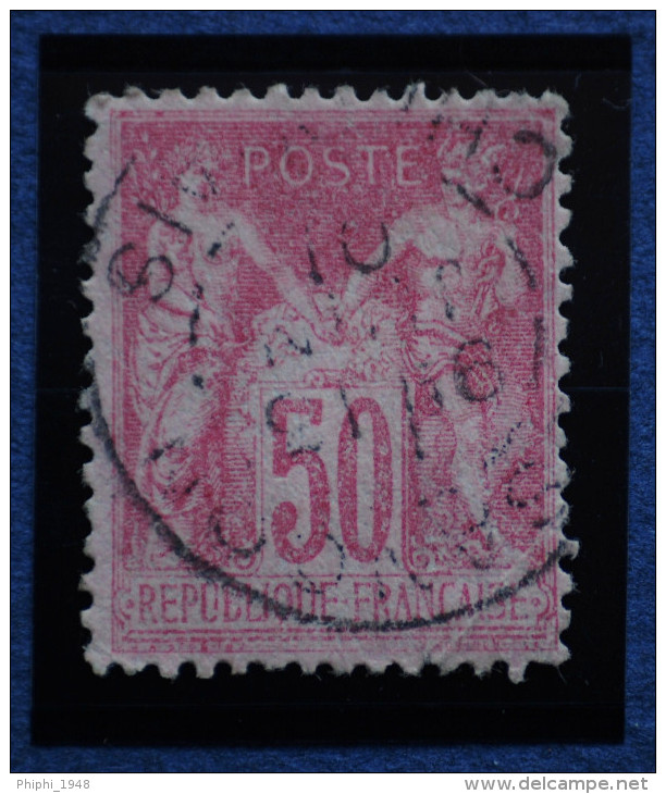 Sage N° 104. Type III Ob.cote 35&euro; ( 2 Scanners ) - 1898-1900 Sage (Type III)