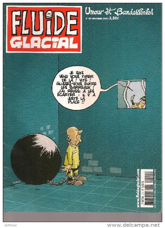 FLUIDE GLACIAL N° 317 ( Novembre 2002) - Fluide Glacial