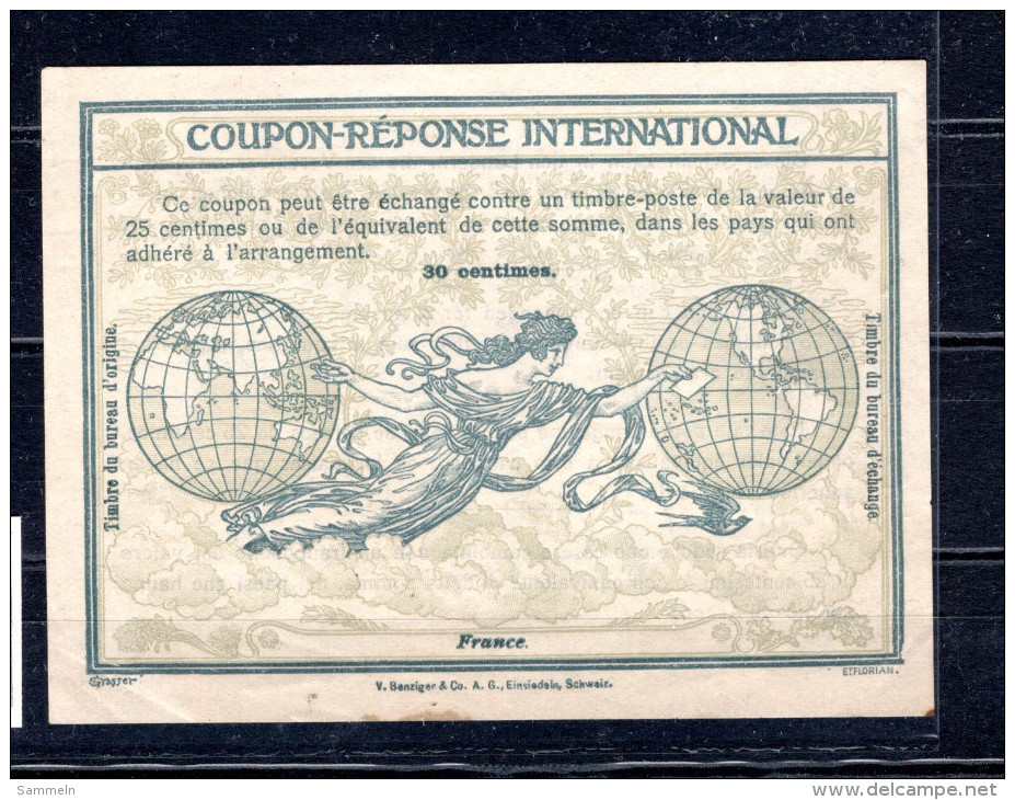 8060 IAS IRC CRI Coupon Reponse International France Frankreich T1 - Antwoordbons