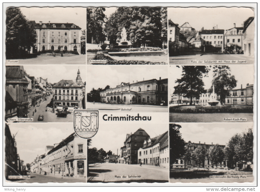 Crimmitschau - S/w Mehrbildkarte 2 - Crimmitschau