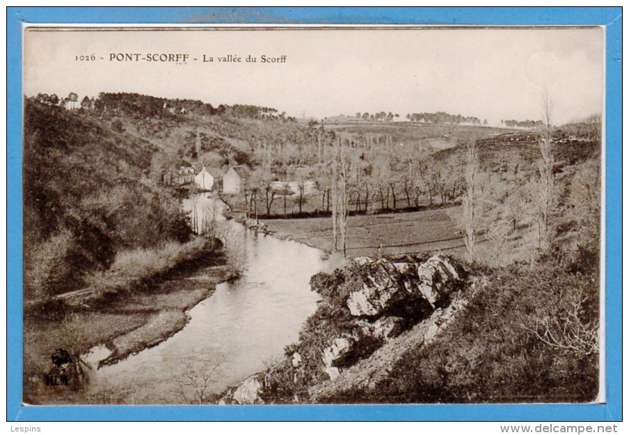 56 - PONT SCORFF -- La Vallée Du Scorff - Pont Scorff