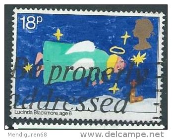 GB  1981 Christmas: Flying Angel   18p.  SG 1172 SC 962 MI 897 YV 1013 - Used Stamps