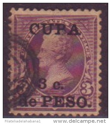 1899-17 CUBA 1899 US OCCUPATION. 3c. CUPA. FORGERY. MANIPULACIÓN - Nuevos