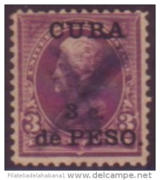 1899-18 CUBA 1899 US OCCUPATION. 3c. ERROR PUNTO ENTRE LA B Y LA A - Ongebruikt