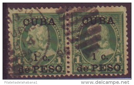 1899-3 CUBA 1899 US OCCUPATION. 1c. CANCELADOR ESTACION MILITAR CIENFUEGOS - Nuevos