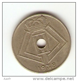 Monnaie - Belgique - 10 Centimes - 1938 FR - 10 Cent
