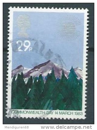 GB  1983 Commonwealth Day: Mountain Range  29p.  SG 1214 SC 1018 MI 945 YV 1074 - Used Stamps