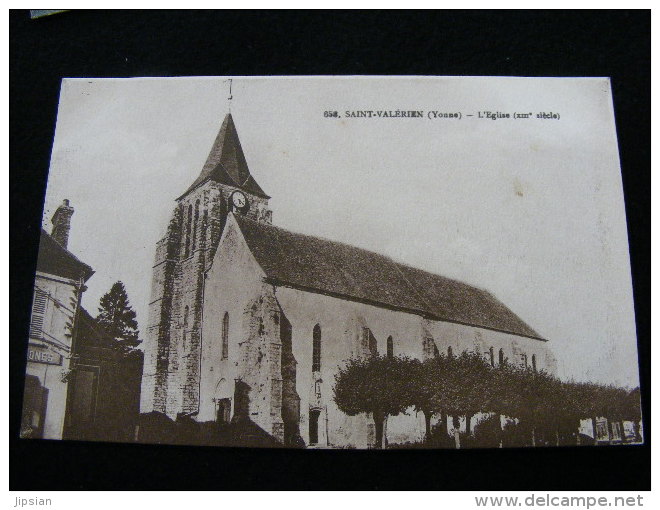 Cpa  Du 89  Saint Valérien -- L' église  BB10 - Saint Valerien