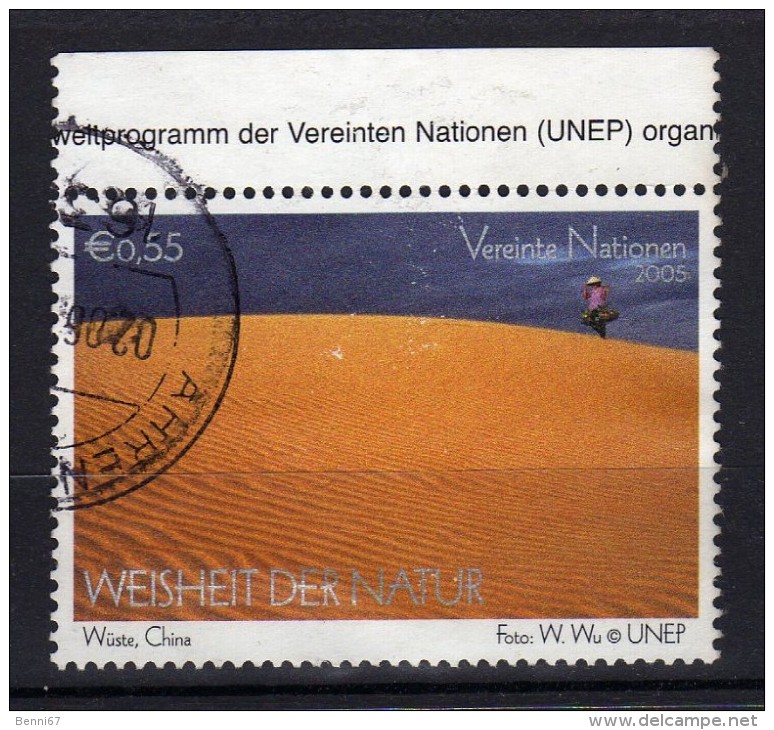 NATIONS UNIES United Nations 2005 Vienne Wien Désert De Chine Yv 450 Obl - Used Stamps