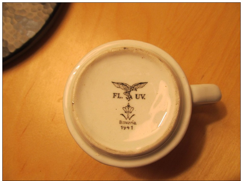 Tasse de la Luftwaffe, allemand ww2