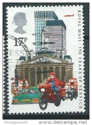 GB 1985 Datapost Motorcyclist, City Of London  17p.  SG 1290 SC 1111 MI 1035 YV 1186 - Used Stamps