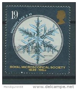 GB 1989 Microscopes:Snowflake (x10) 19p.  SG 1453 SC 1285 MI 1218 YV 1396 - Used Stamps