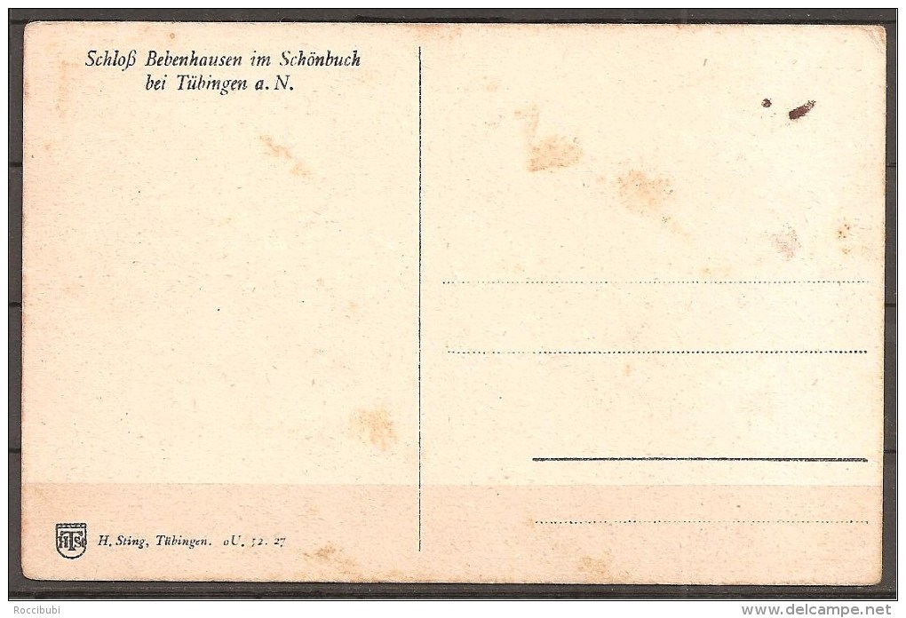 Schloss Bebenhausen Im Schönbuch B. Tübingen - Tübingen