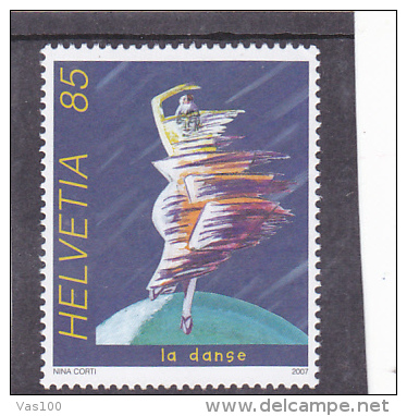 Switzerland 2007 Mih. 2017 Dance  MNH ** - Nuevos