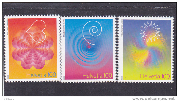 Switzerland Schweiz CH 2009 MI 2114-16,MNH ** - Nuevos