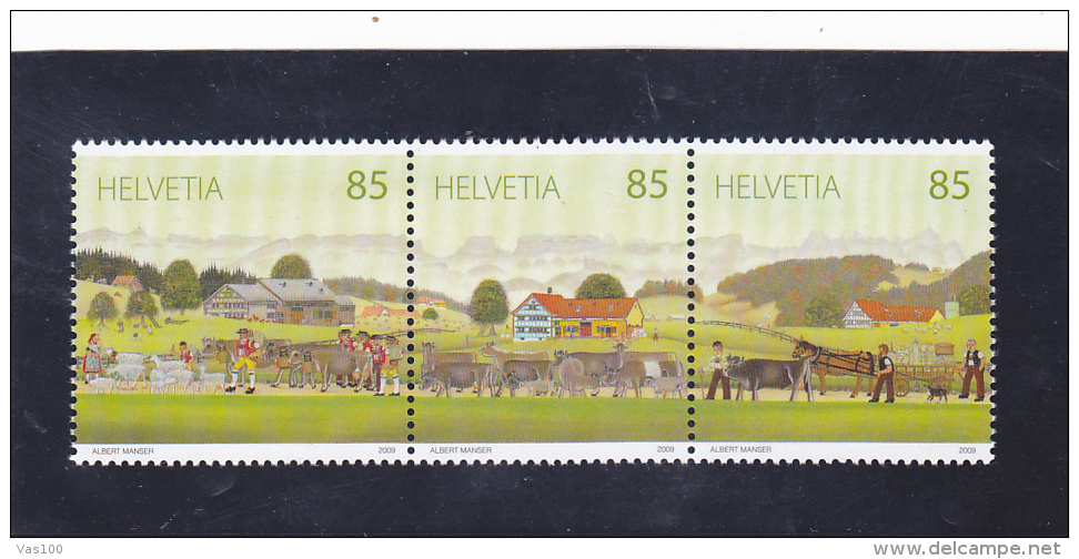 Switzerland Schweiz  CH 2008 MI 2047-49,MNH **. - Nuevos