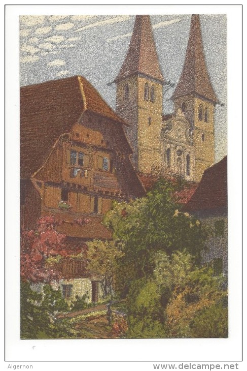 13300 - Luzern Hofkirche Mit Dem Alten Kaplanenhaus Par Ernst Schlatter - Lucerne