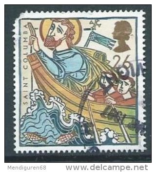 GB 1997 St Columba In Boat,  26p.  SG 1972 SC 1730 MI 1684 YV 1942 - Used Stamps